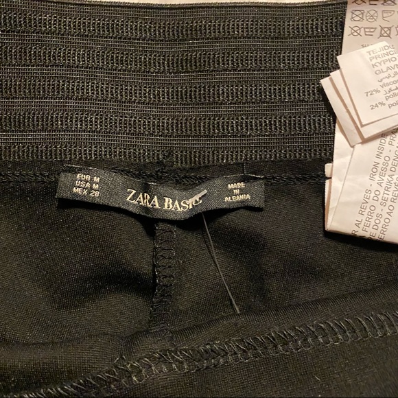 Zara Red & Black SnakeSkin Print Leggings NWT Med - Picture 8 of 9